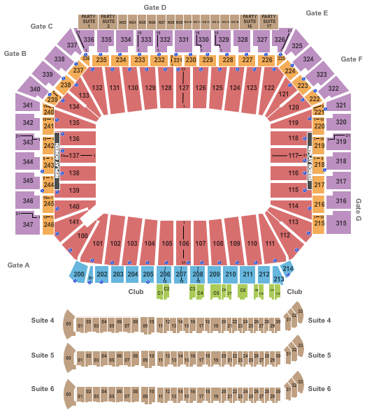 Ford Field Monster Jam Seating Chart