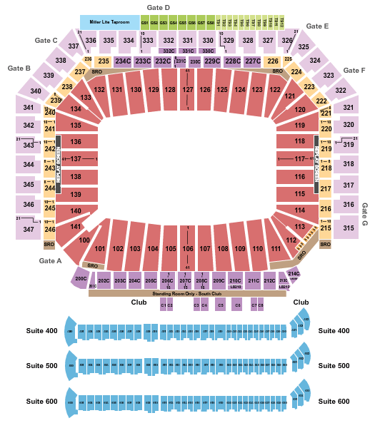 Ford Field Monster Jam Seating Chart